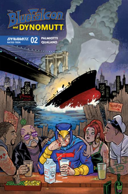 BLUE FALCON & DYNOMUTT #2 CVR B AMANDA CONNER VAR